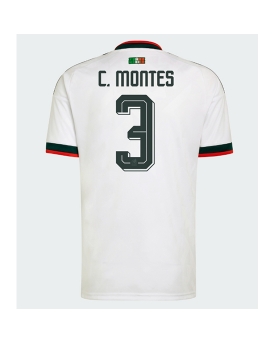 Billige Fotballdrakt Mexico Cesar Montes #3 Replika Bortedrakt VM 2026 Kortermet Billige Fotballdrakt Mexico Cesar Montes #3 Replika Bortedrakt VM 2026 Kortermet